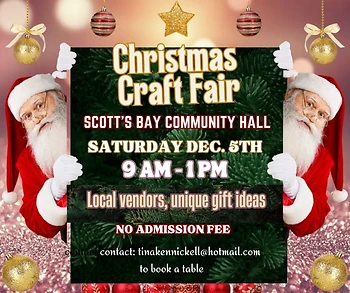 Poster for Christmas Craft Fair