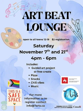 Poster for ArtBeat Lounge