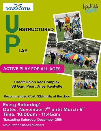 Poster for UP Program (Kentville Plays)