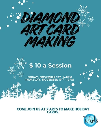 Poster for Diamond Art Holiday Cards