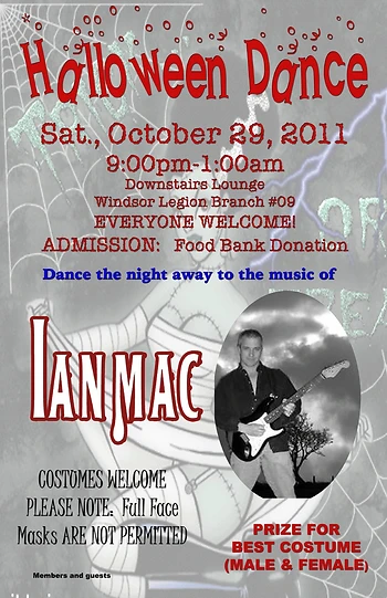Poster for Halloween Dance