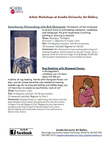 Poster for Rug Hooking