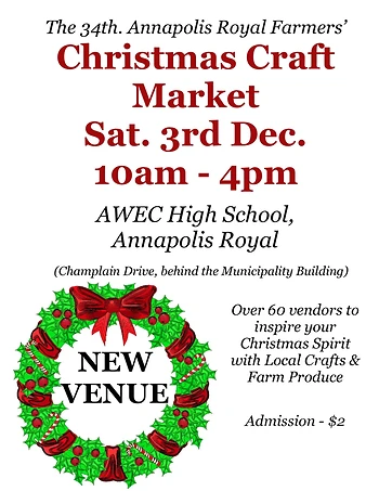 Poster for Christmas Craft Show