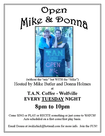 Poster for Open Mike & Donna