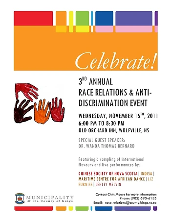 Poster for Race Relations & Anti-discrimination
