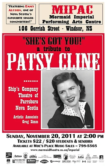 Poster for Patsy Cline Tribute