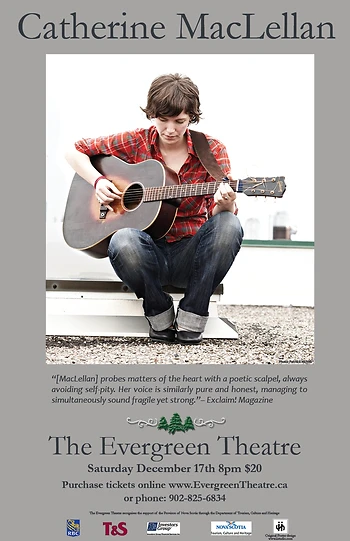 Poster for Catherine MacLellan