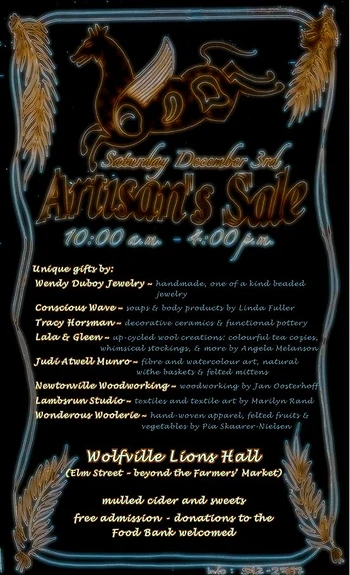 Poster for Artisans Sale