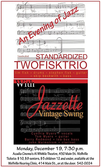Poster for An Evening of Jazz