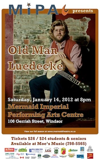 Poster for Old Man Luedecke