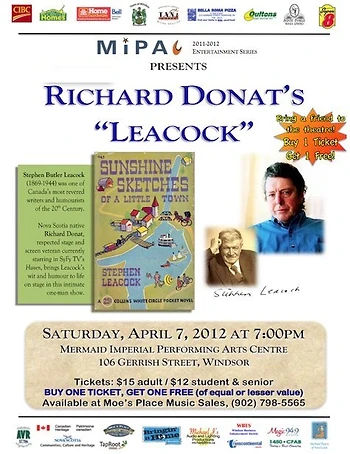 Poster for Richard Donat's Leacock