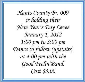 Poster for New Year's Day Levee
