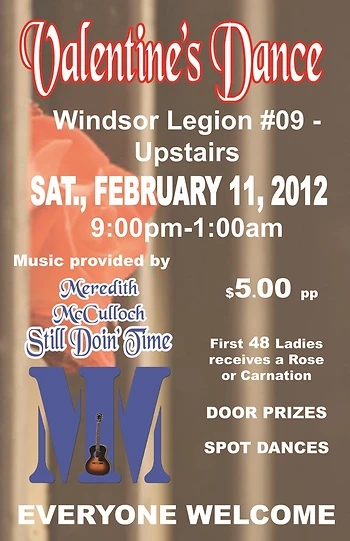 Poster for Valentine's Dance