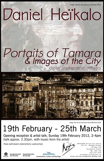 Poster for Portraits of Tamara & Images of the City
