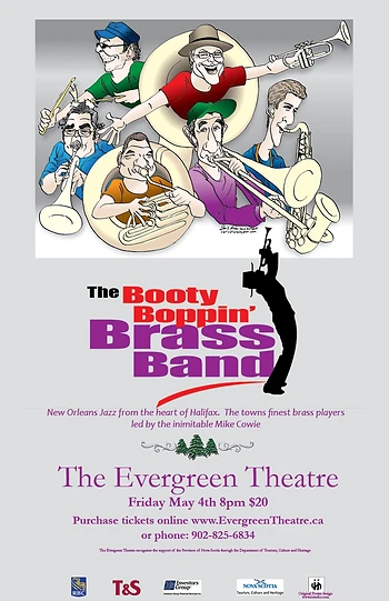 Poster for Booty Boppin Brass Band