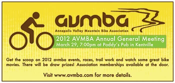 Poster for Mountain Bike Association AGM