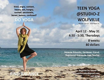 Poster for Teen Yoga