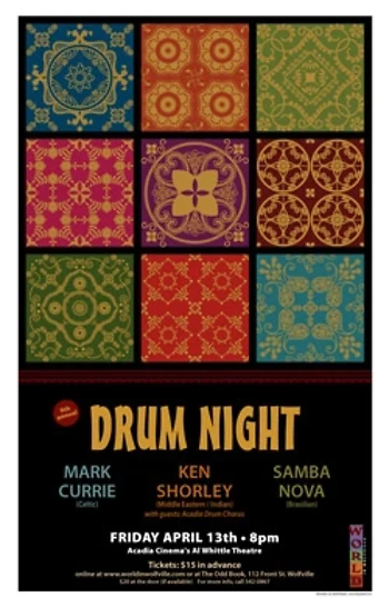 Poster for Drum Night