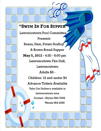 Poster for Swim In For Supper