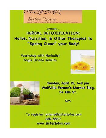 Poster for Herbal Detoxification