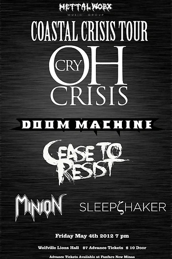 Poster for Coastal Crisis Tour