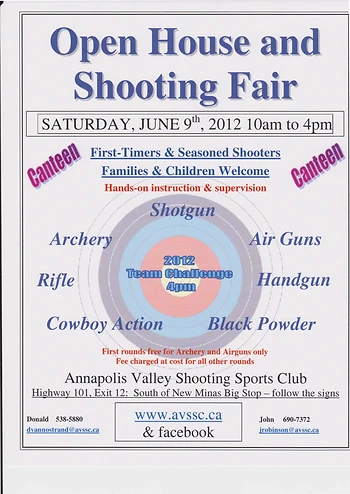 Poster for AVSSC Open House