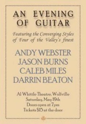 Poster for Acoustic Night