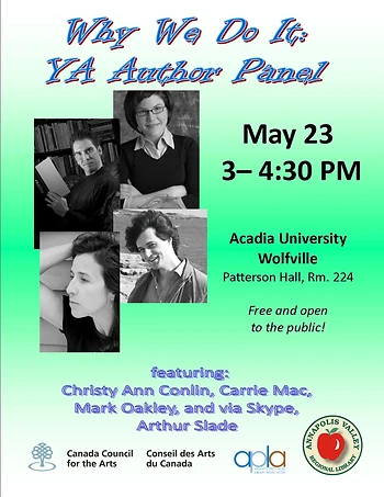 Poster for Why We Do It - YA Author Panel