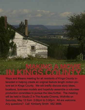 Poster for Community Movie Making Project
