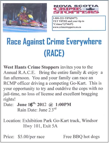 Poster for Race Against Crime Everywhere