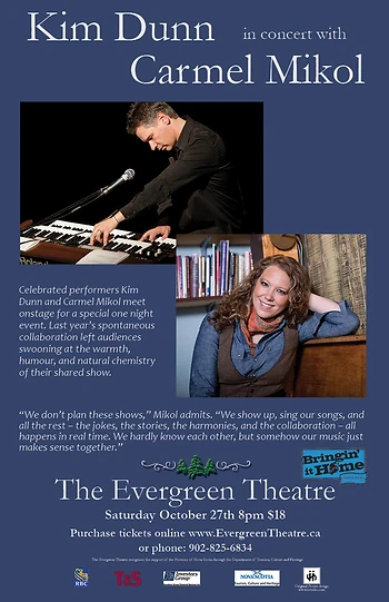 Poster for Kim Dunn and Carmel Mikol