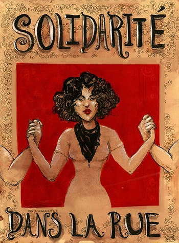 Poster for Wolfville Solidarity Casserole