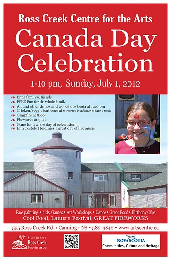 Poster for Canada Day Celebration
