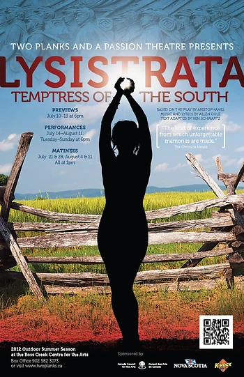 Poster for Lysistrata, Temptress of the South