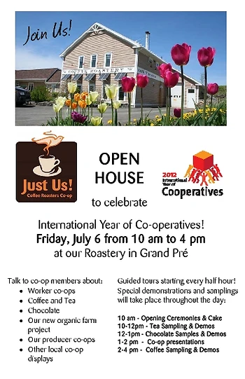 Poster for Just Us! Open House