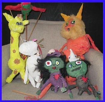 Poster for Summer Puppetry Camps