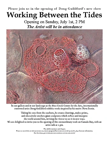 Poster for Doug Guildford Exhibition Opening