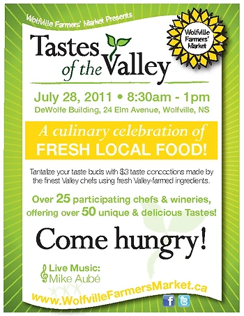 Poster for Tastes of the Valley