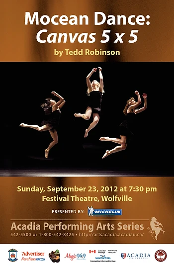 Poster for Mocean Dance ~ Canvas 5 X 5