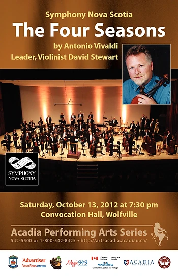 Poster for Symphony Nova Scotia