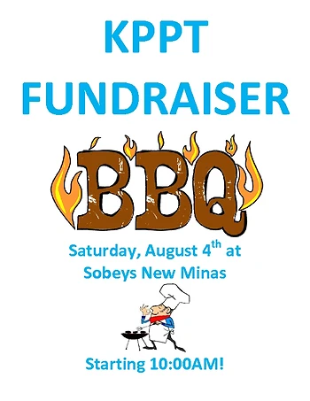 Poster for Fundraising BBQ