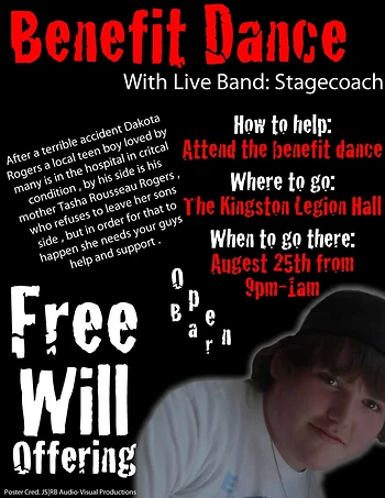 Poster for Benefit Dance