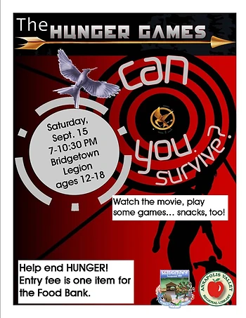 Poster for Hunger Games: Fight Hunger