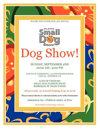 Poster for Rescue Dog Show