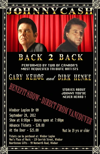 Poster for Johnny Cash - Back 2 Back