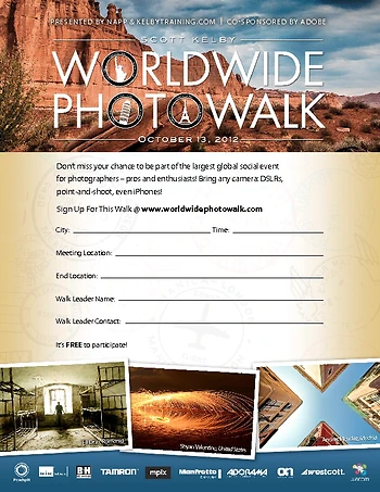Poster for WorldWide PhotoWalk