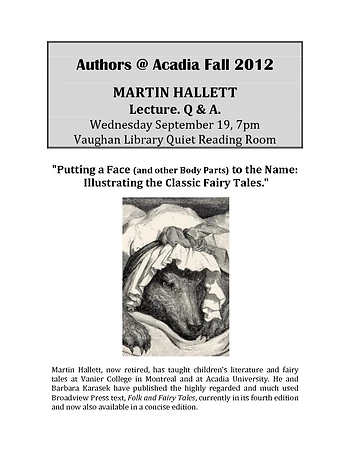 Poster for Martin Hallett