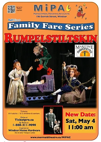 Poster for Maritime Marionettes Rumpelstiltskin