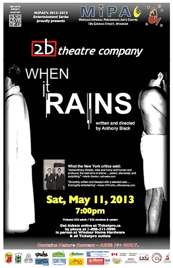 Poster for When it Rains