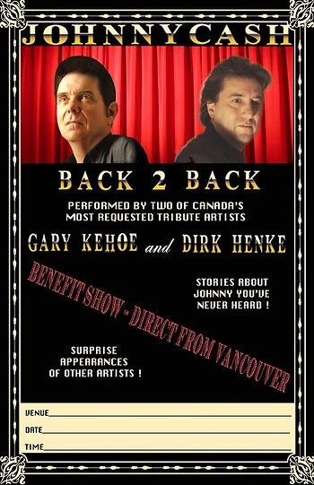 Poster for Johnny Cash Back 2 Back